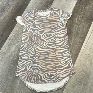 Chaser Zebra Print Dress